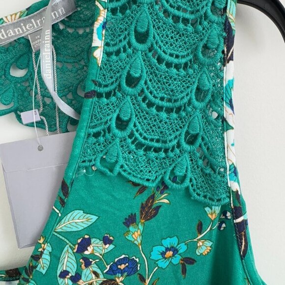 Daniel Rainn Women Sleeveless With Lace Back Design Top Blouse Size 1X - Picture 6 of 10